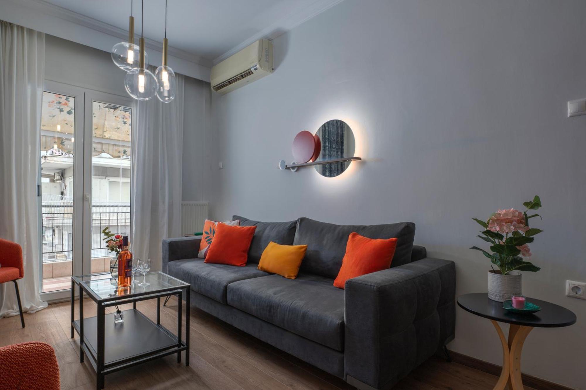 Estia Thessaloniki Apartment, Cozy, Spacious, Sunny, 2 Rooms-5 Beds Экстерьер фото
